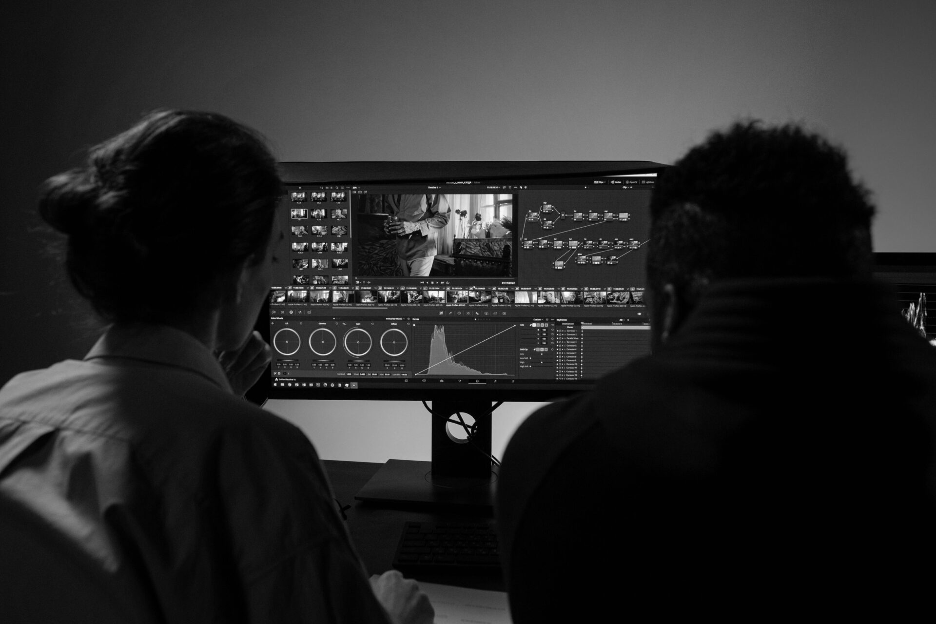 Post production in videography